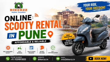 Online Scooty Rental in Pune | Affordable & Reliable | Bikerzz.in